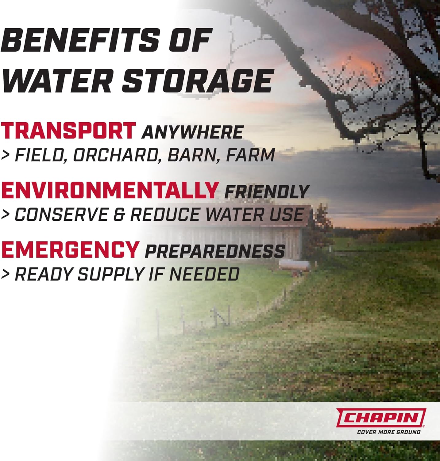 FarmPro Heavy Duty Water Tank