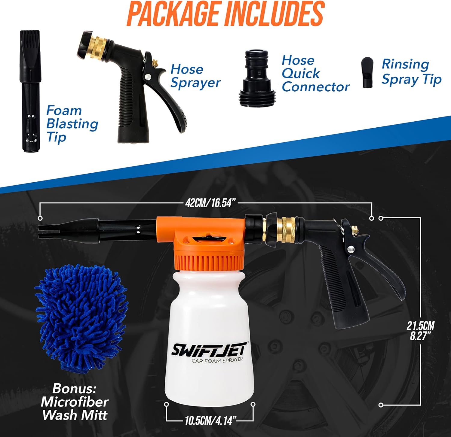 SwiftJet Foam Car Washer